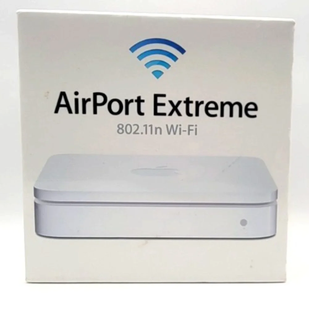 Apple AirPort Extreme Wi-Fi Base Station 802.11n Wireless Router Model A1408 NEW